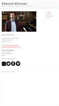 Mobile Screenshot of edwardklorman.com